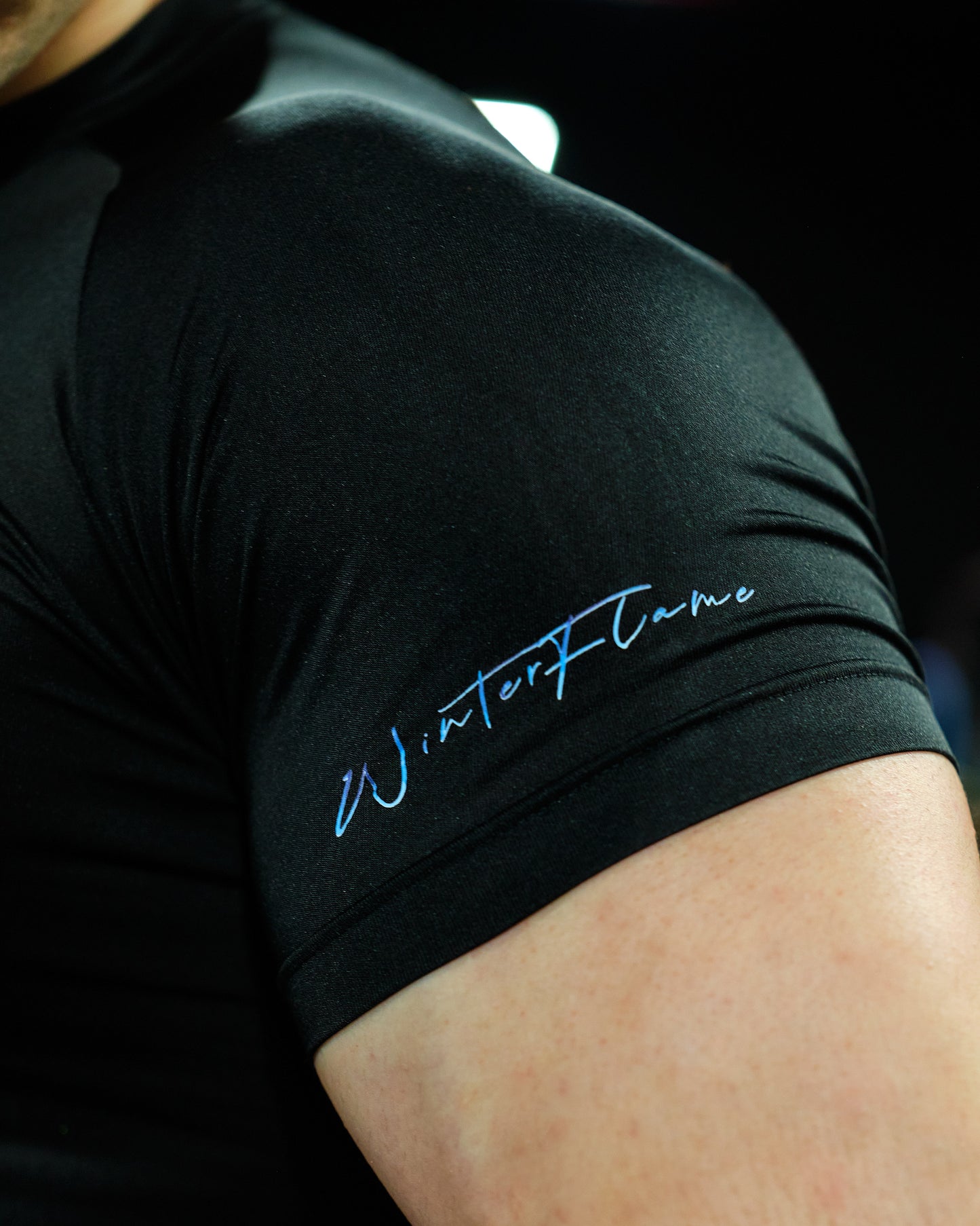 SHORT SLEEVES WINTER FLAME COMPRESSION SHIRT